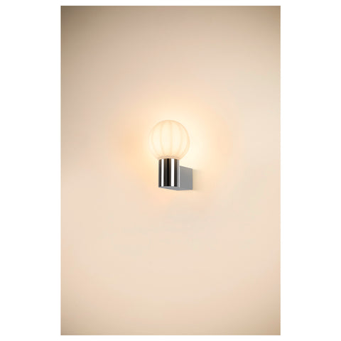 Lampă de perete VARYT rotundă 1x max. 6W E14 crom