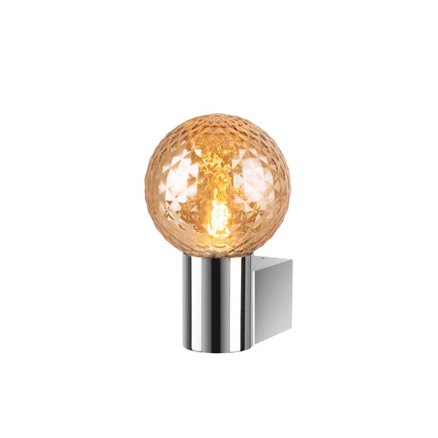 Lampă de perete VARYT rotundă 1x max. 6W E14 crom