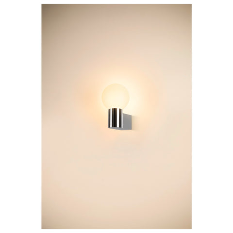 Lampă de perete VARYT rotundă 1x max. 6W E14 crom