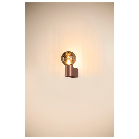 Lampă de perete VARYT rotundă 1x max. 6W E14 cupru