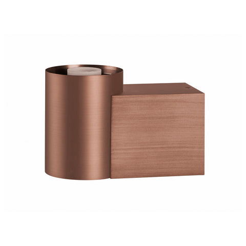 Lampă de perete VARYT rotundă 1x max. 6W E14 cupru