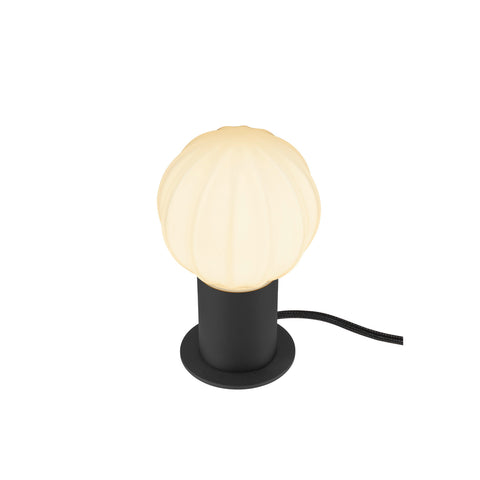 VARYT Lampă de masă rotundă 1x max. 6W E14 negru