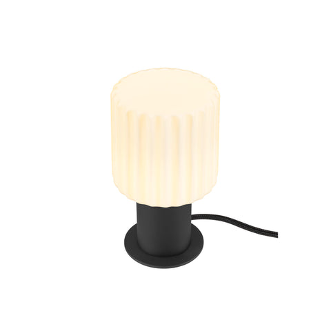 VARYT Lampă de masă rotundă 1x max. 6W E14 negru