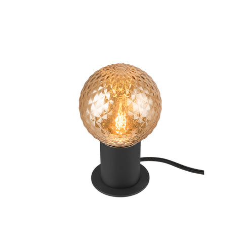 VARYT Lampă de masă rotundă 1x max. 6W E14 negru