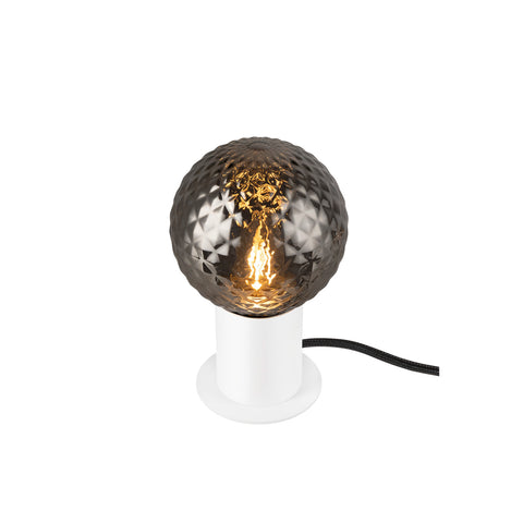 VARYT Lampă de masă rotundă 1x max. 6W E14 alb
