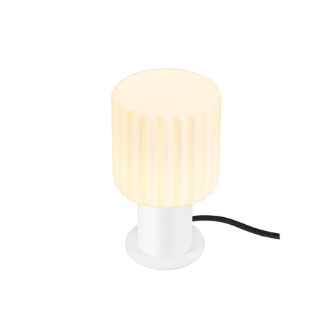 VARYT Lampă de masă rotundă 1x max. 6W E14 alb