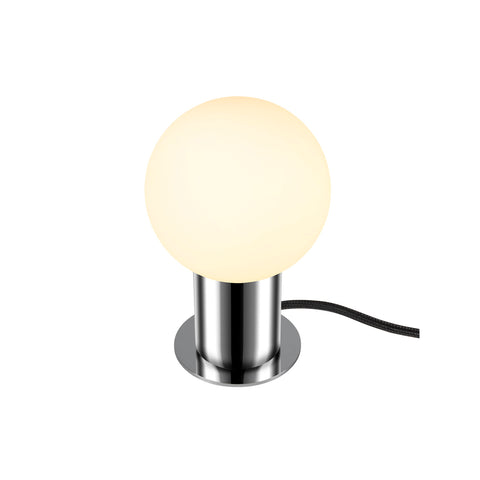 VARYT Lampă de masă rotundă 1x max. 6W E14 crom