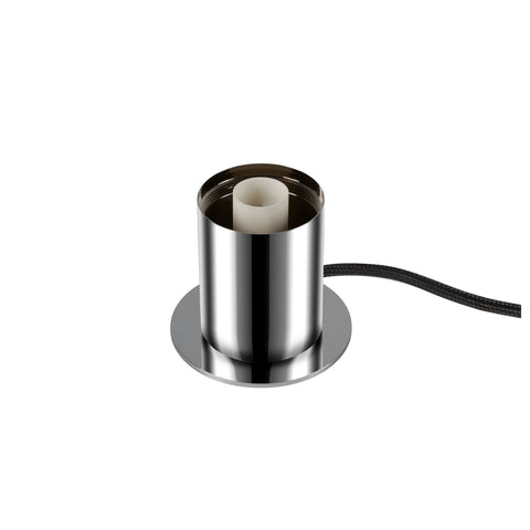 VARYT Lampă de masă rotundă 1x max. 6W E14 crom
