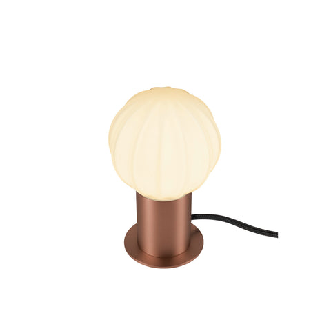VARYT Lampă de masă rotundă 1x max. 6W E14 cupru