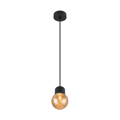VARYT pandantiv E14 lungime 150cm max. 1x6W negru