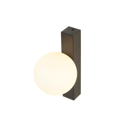 SUN lampa de perete pătrat 1x max. 40W LED G9 PHASE negru