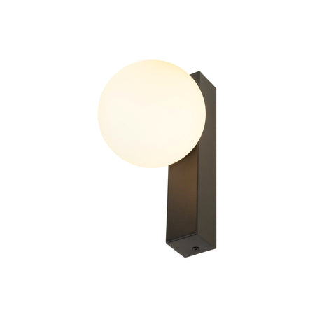 SUN lampa de perete pătrat 1x max. 40W LED G9 PHASE negru