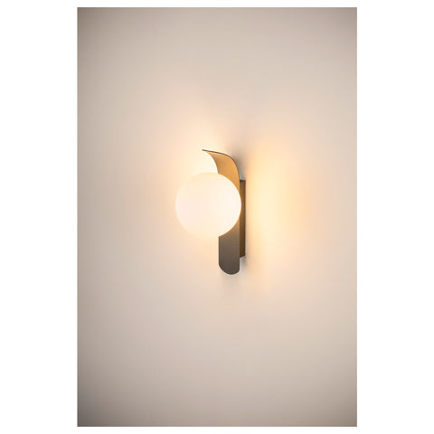 Lampă de perete SUN rotundă 1x max. 40W LED G9 PHASE negru