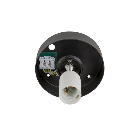 SUN 30 plafoniera rotundă 1x max. 60W E27 negru