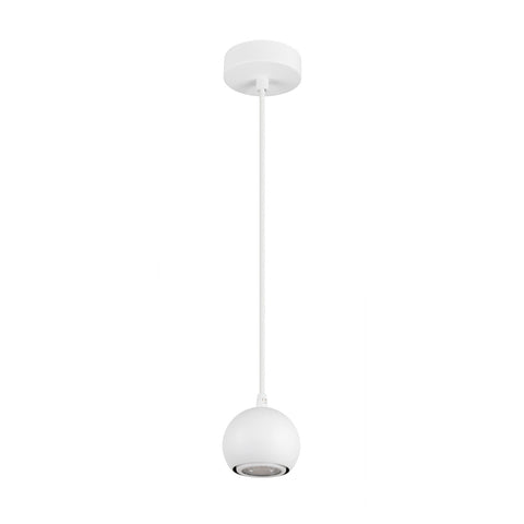 Lampă suspendată LIGHT EYE90 GU10 1x max. 6W alb mat
