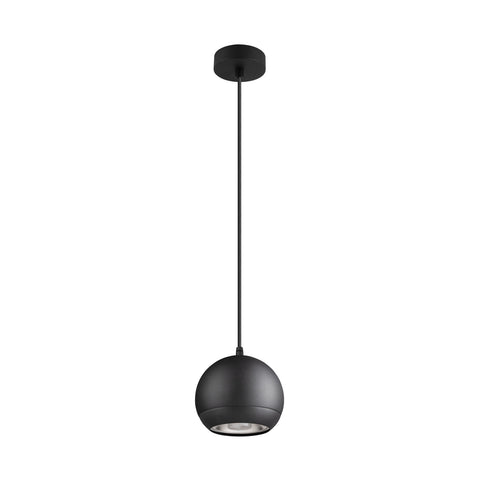 Lampă suspendată LIGHT EYE150 GU10 max. 1x 13W negru mat