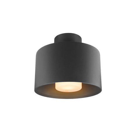 Plafoniera PHOTONI CYL 1x max. 13W E27 negru
