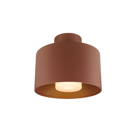 Plafoniera PHOTONI CYL 1x max. 13W E27 rugină