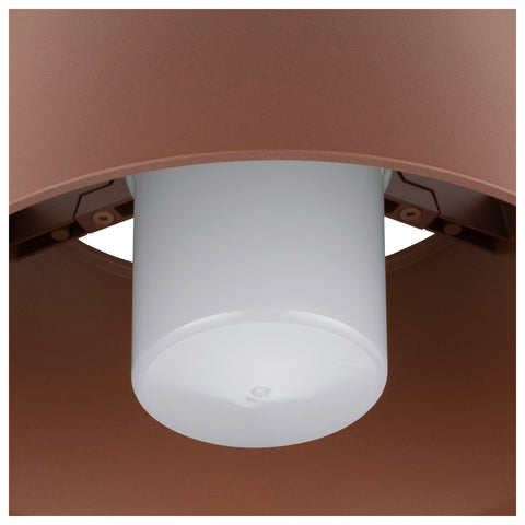 Plafoniera PHOTONI CYL 1x max. 13W E27 rugină