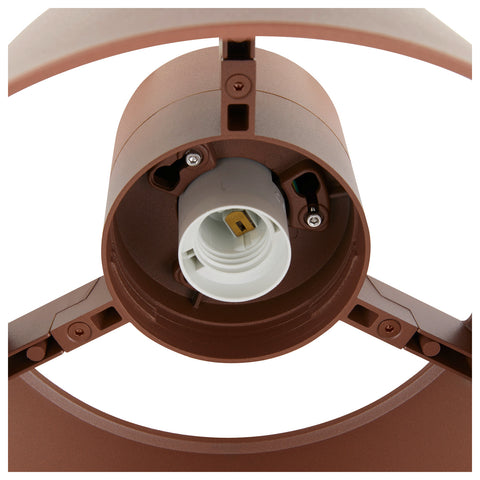 Plafoniera PHOTONI CYL 1x max. 13W E27 rugină