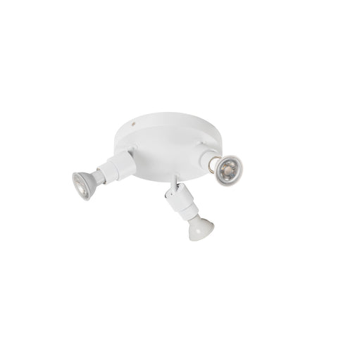 PURI 2.0 Basic rotund 3 x max. 6W GU10 alb