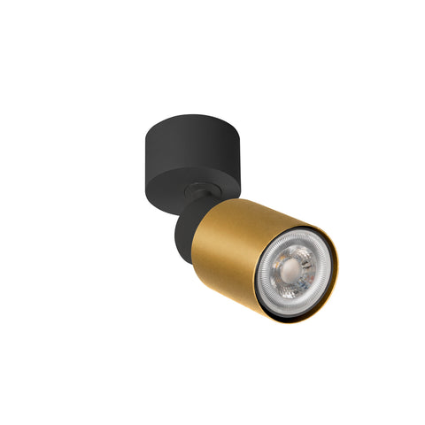 PURI 2.0 Tub max. 1x 6W GU10 negru / auriu