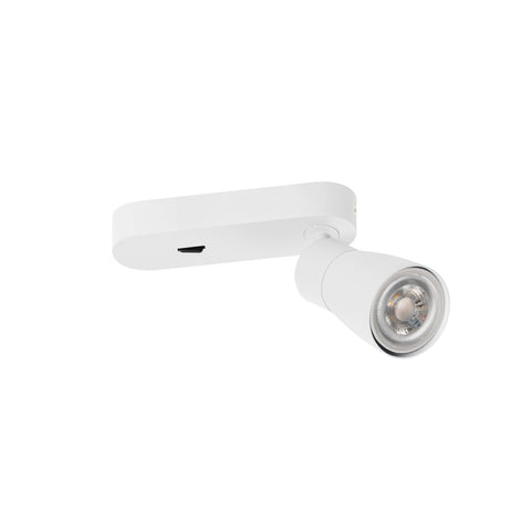 PURI 2.0 Dom dreptunghiular max. 1x 6W GU10 alb