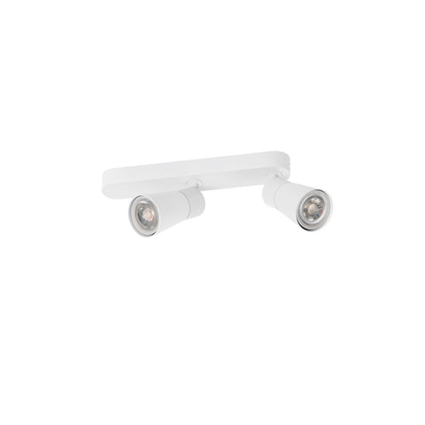 PURI 2.0 Con asimetric max. 2x 6W GU10 alb