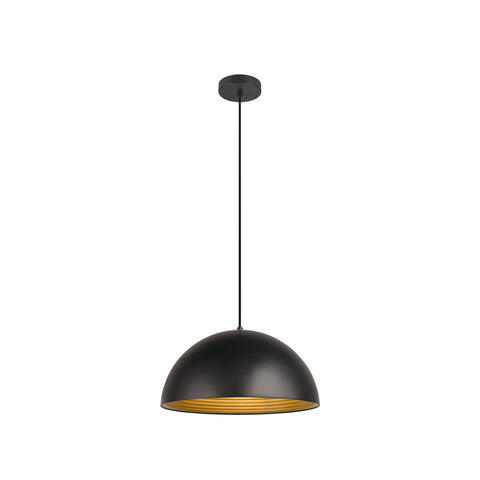FORCHINI M 40 E27 max. 1x 40W negru mat / auriu mat