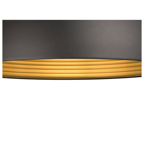 FORCHINI M 50 E27 max. 1x 40W negru mat / auriu mat