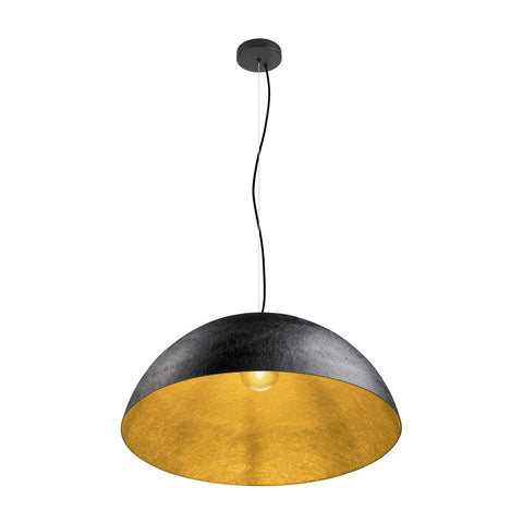 FORCHINI 70 E27 max. 1x 40W negru mat / auriu mat