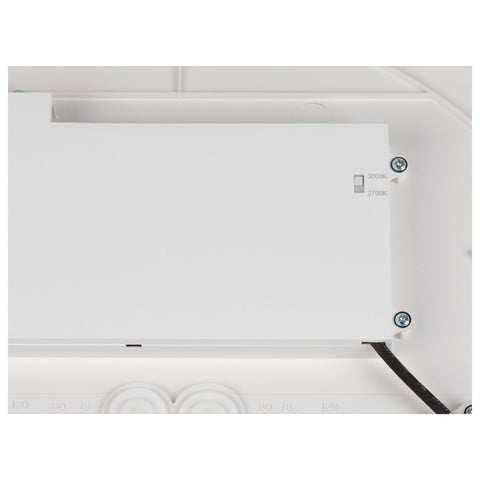 DECONA rotund 2700/3000K 23W FAZA alb