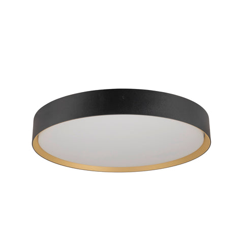 DECONA rotund 2700/3000K 23W FAZA negru / auriu