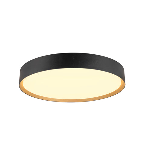 DECONA rotund 2700/3000K 23W FAZA negru / auriu