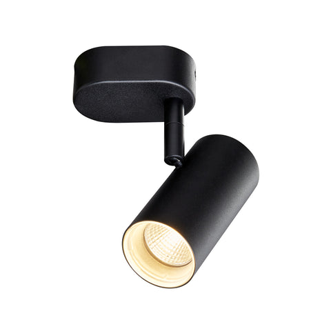 NOBLO rotund unic 2000-3000K 8W Dim-to-Warm Fază 36° bl