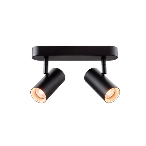 NOBLO dublu rotund 2000-3000K 15W Dim-to-Warm Fază 36° bl