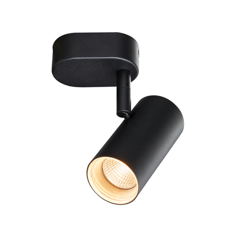NOBLO unic rotund 2700K 6W FAZA 32° negru