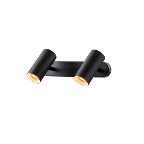 NOBLO dublu rotund 2700K 12W FAZA 32° negru
