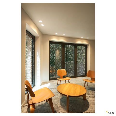 IP HORN GU10, Alb mat