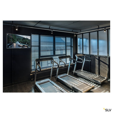 SPOT 79 GU10, negru, cu capac