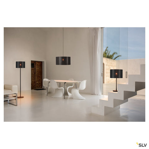 FENDA abajur,negru/aramiu,Ø70cm