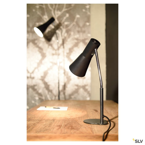 Tromp lampa de podea,negru, E2