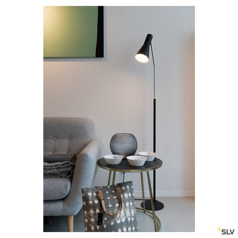 Tromp lampa de podea,negru, E2