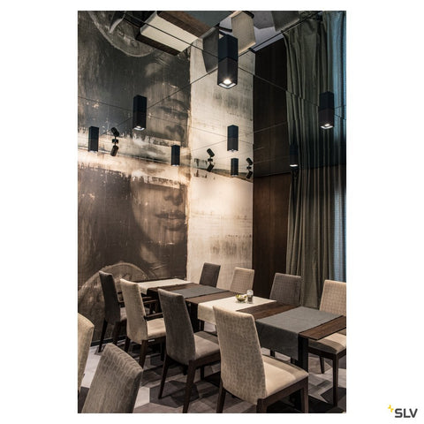 PLASTRA, CL-1, pătrat, ghips alb, GU10, max. 35W