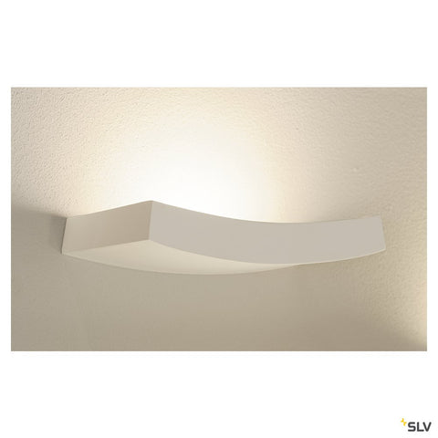 Aplică  GL 102 CURVE, gips alb, R7s 78mm, max. 100W