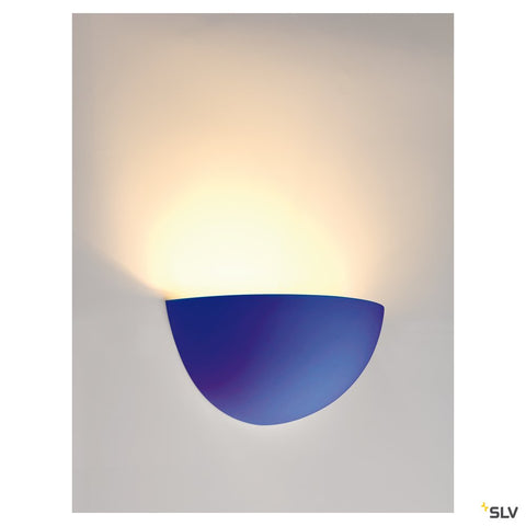 Aplica, GL 101 E14, semirotund, alb plaster, max. 40W