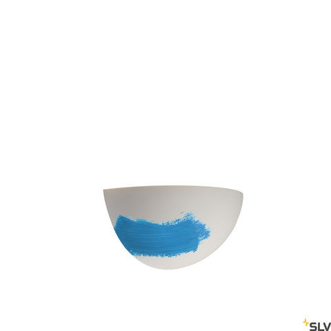 Aplica, GL 101 E14, semirotund, alb plaster, max. 40W