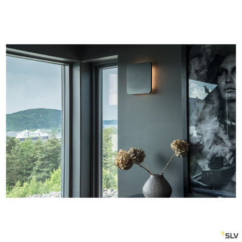 PLASTRA patrat lampa perete,