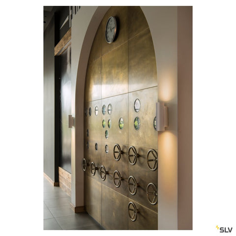 PLASTRA WL Tube, 2xGU10, Gipsrotund