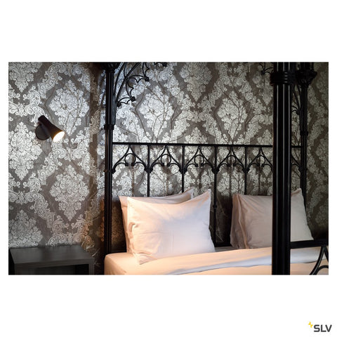 PHELIA,lampa perete,negru